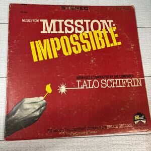 Music from Mission Impossible Vintage Vinyl Album 1967 Dot Records